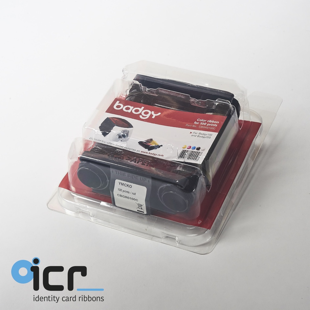 Evolis Badgy 100 & 200, YMCKO 100 pr.