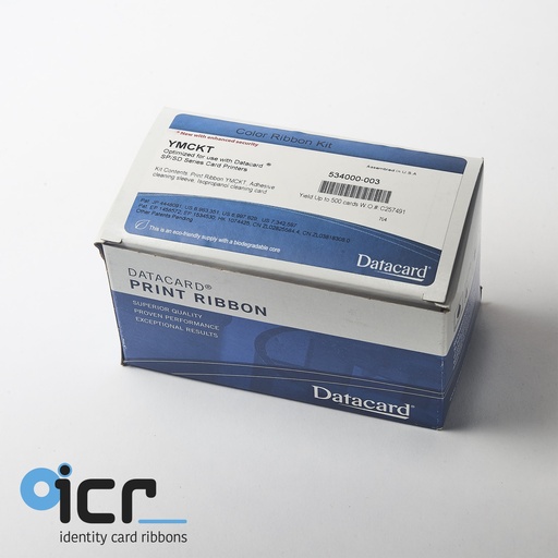[534000-003] Datacard SD/SP-serie, YMCKT, 500 pr.